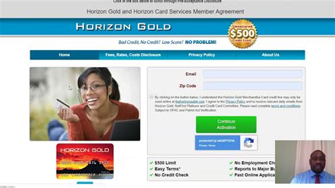 Horizon gold card is issued only to the person of 18 years and above who is the resident of the usa. Horizon Gold Card - Merchandise Card Review - YouTube