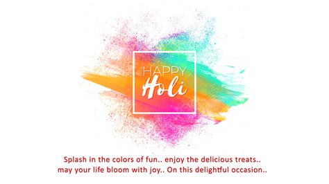 Happy Holi Greeting Message Hd Wallpaper Hd Wallpapers