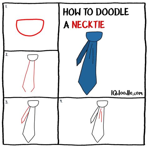 How To Doodle A Necktie Iq Doodle School Doodles Doodle School