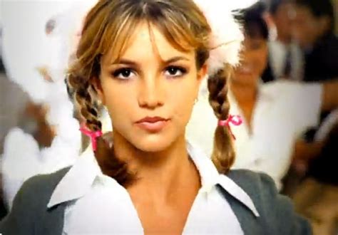 Baby One More Time Britney Spears Music Video Looks Us Weekly