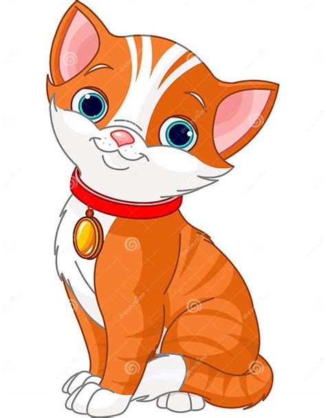 Cute Cat Stock Vector Illustration Of Cute Painting 24854563