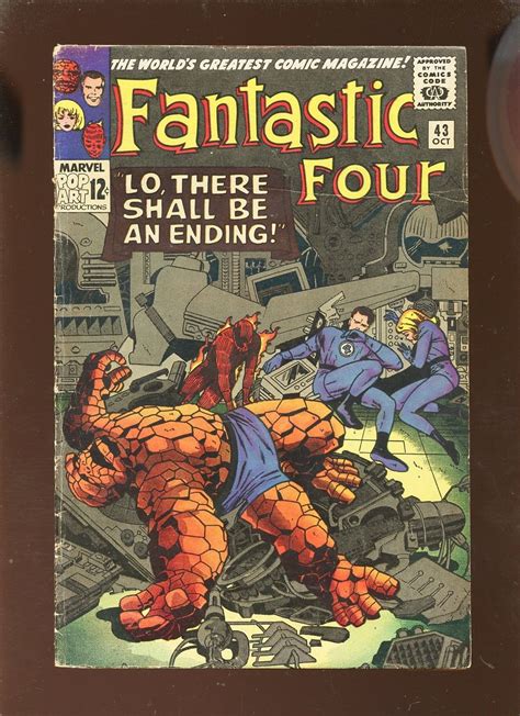 Fantastic Four 43 Vg 40 1 Book Lot Doom