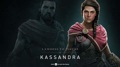 Assassin S Creed Odyssey Gets Kassandra Alexios Trailers