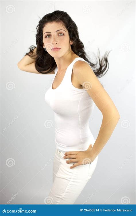 Very Good Looking Girl Intense Stock Photo Image Of Natural Girl