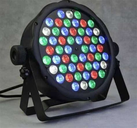 Jual Lampu Sorot Panggung LED Par 54 RGB Cahaya Disco Warna Warni 54 W