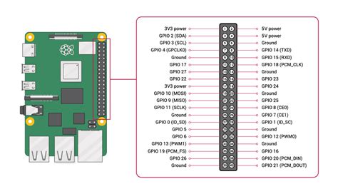 Here is the raspberry pi 4 default gpio pinout for the 40 pin j8 header. La place du Raspberry Pi 4 dans l'informatique ...