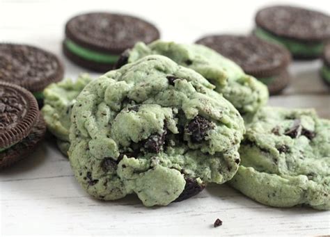 Drop by teaspoon full onto ungreased cookie sheet. MINT OREO PUDDING COOKIES - Butter with a Side of Bread