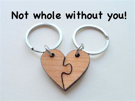 There are lots of great 25th anniversary gifts for couples that fit the. 5 Year Anniversary Gift • Wood Heart Pieces Connecting ...