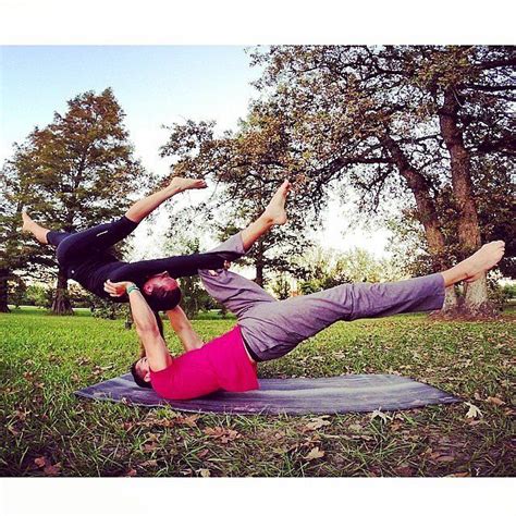 Partner Yoga Photos On Instagram Popsugar Fitness Acro Yoga Poses