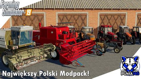 Modpack Polskich Maszyn Fs19 Farming Simulator 22 мод Fs 19 МОДЫ