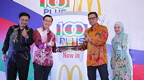 • your chance to target high. McDonald's Malaysia to carry 100PLUS in newly inked ...