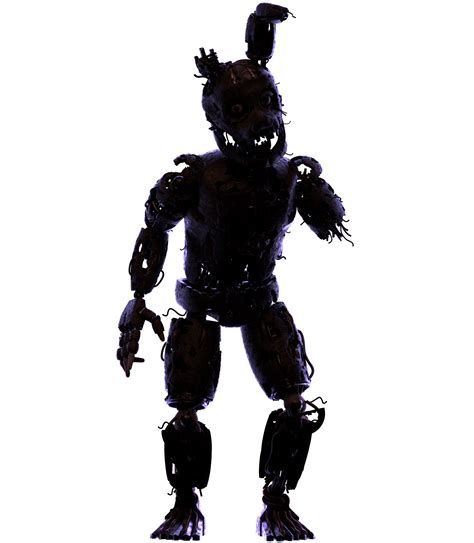 Scorched Springtrap But Hes In Cycles Render Fivenightsatfreddys
