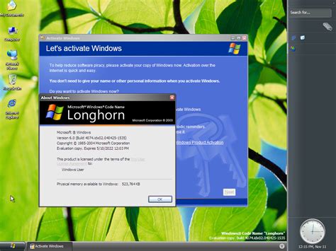 Windows Longhorn 4074 Huihaipedia
