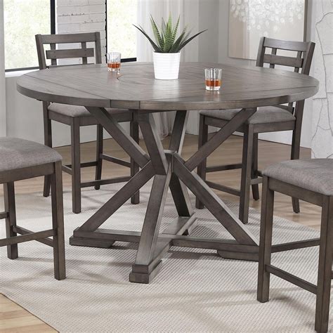 Winners Only Stratford Counter Height 60 Round Tall Table W Lazy
