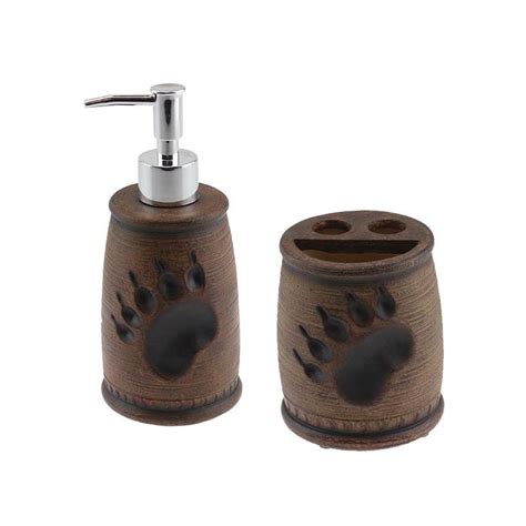 Bear Paw Vanity Set In 2020 Vanity Set Rustic Bathroom Accessories