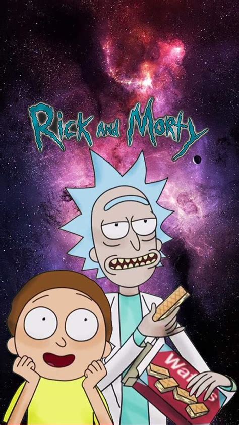 Does Anyone Have Any Cool Galaxy Themed Rick And Morty