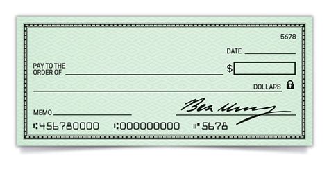 Blank Check Stock Illustration Download Image Now Istock