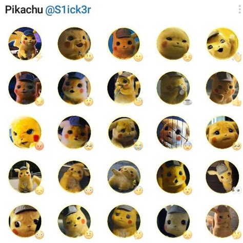pikachu telegram stickers r pokemon