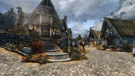 This 48gb Mod For Skyrim Overhauls All Of Its Architecture Textures