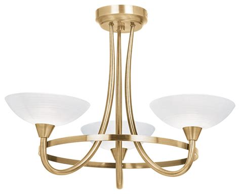 Lighting doesn't need to be complicated and we are on a mission to eradicate spotlights and bring ceiling lights back as the centrepiece to your room. Endon Cagney 3-Light Ceiling Light, Antique Brass ...