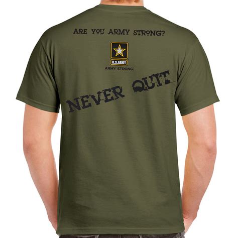 Army Strong Biker Life Clothing