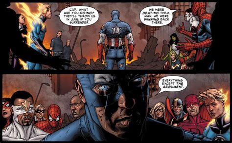 Captain America Civil War The Comic Vs The Movie