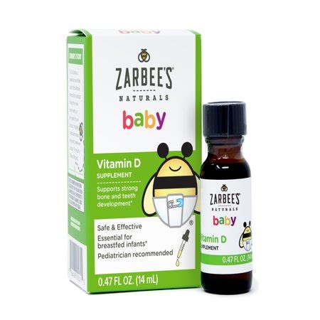 Babies, children, and teens should be taking vitamin d supplements. Zarbee's Naturals Baby Vitamin D Supplement 0 .47 Fl ...