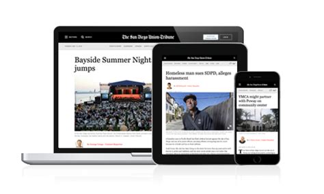 Free San Diego Union Tribune Digital Subscription Offered To Students