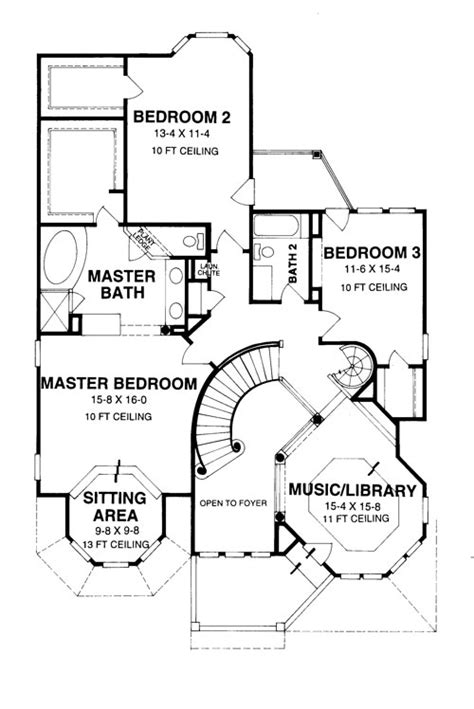 Victorian House Plan With 3 Bedrooms And 25 Baths Plan 8406