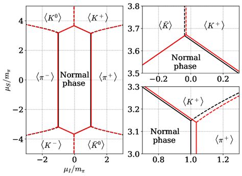 Phase Diagram As Predicted By χpt In The µ I µ S Plane The Black