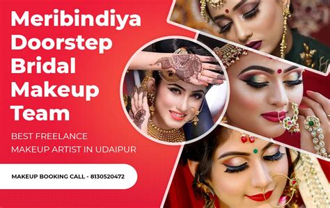 Best Freelance Makeup Artist In Udaipur Meribindiya Makeup Artist Team