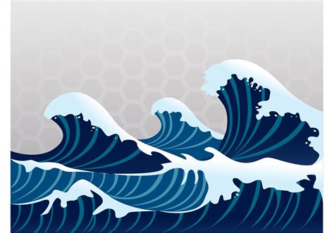 Great Wave Vector Download Free Vector Art Stock Graphics And Images