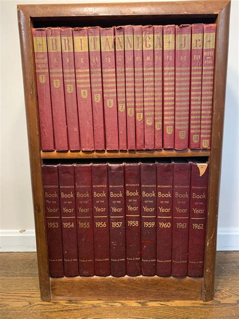 Encyclopedia Britannica Junior Complete 15 Volume Set 1952 Etsy France