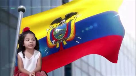 Poemita Corto A La Bandera Del Ecuador Youtube