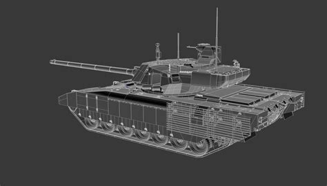 3d T 14 Armata Russian Mbt Turbosquid 1395125