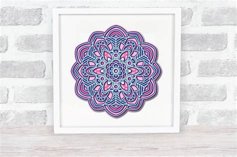 Download 3d Mandala Bundle| Layered SVG |Multi Layer Cut File ...
