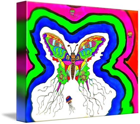 Trippy Butterfly By Grant Deussing