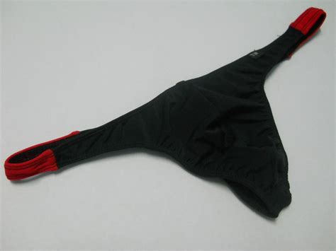 Fashion Care 2u Um223 2 Sexy Black Red Men T Back Low Waist Underwear