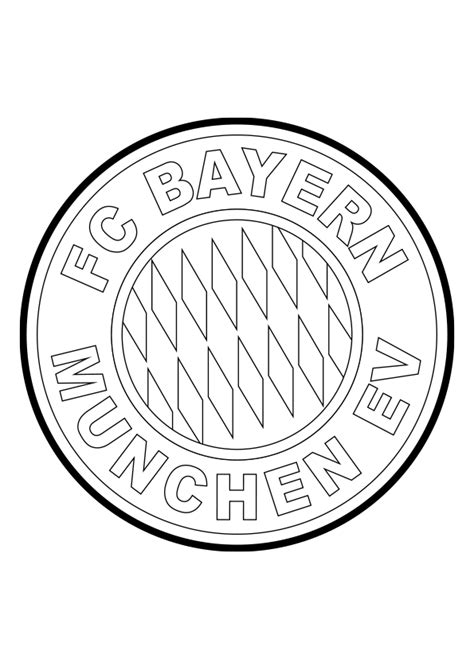 Seraf N Nacarado Selva Escudo Bayern Munich Para Colorear Acorazado
