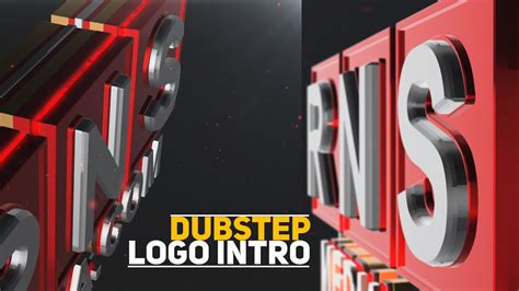 Dubstep Logo Intro Element 3d Portfolio Youtube