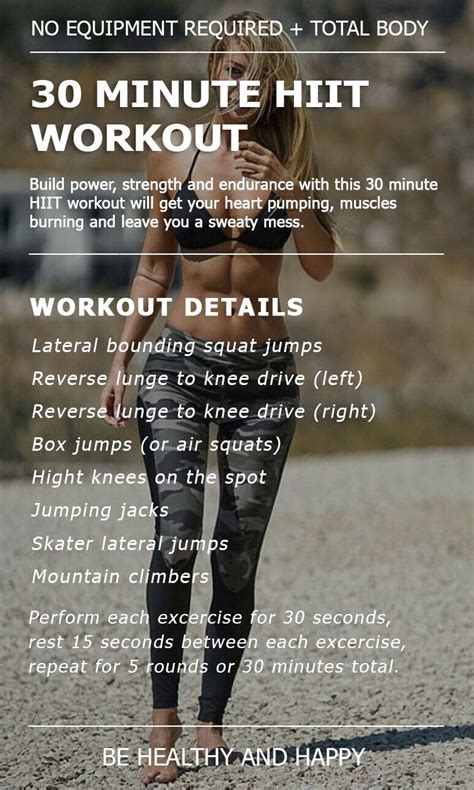 Beat Cardio Boredom With This Minute Hiit Workout This Workout Will Build Core And Lower