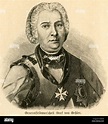 Friedrich Leopold von Geßler, Generalfeldmarschall prusiano, retrato de ...