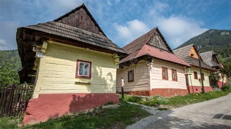 Vlkolinec Slovakia A Unesco Heritage Village Editorial Photo Image