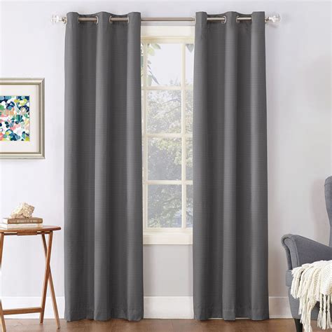Tremont Panel Dark Grey Curtains At Home