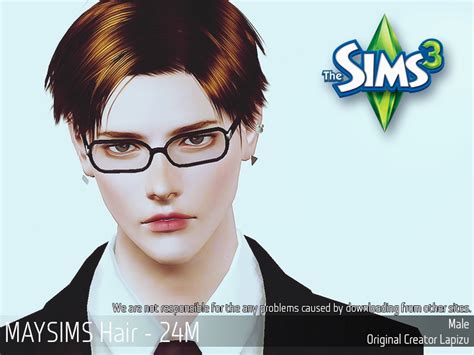 May Sims May 96m Hair Retextured Sims 4 Hairs