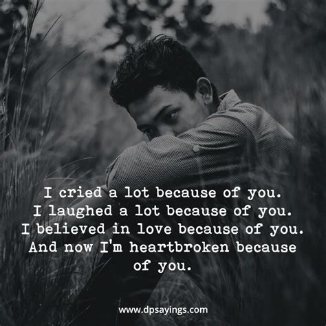 85 Emotional Broken Heart Quotes And Heartbroken Sayings Dp Sayings