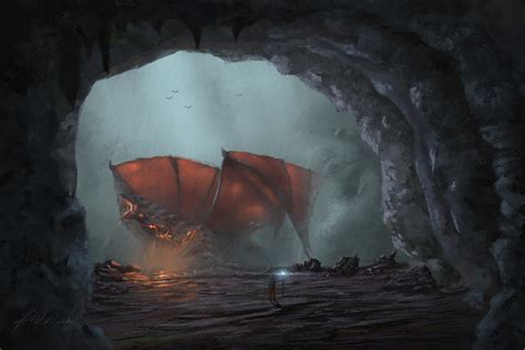 Artstation Dragon Cave