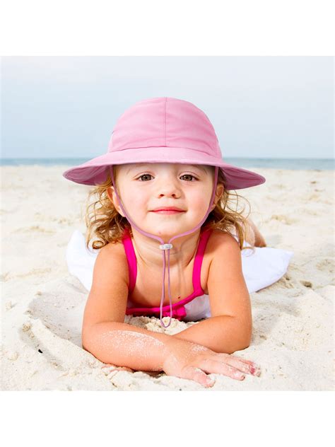 Simplikids Girls Kids Sun Hat With Uv Protection Wide Brim Bucket Hat