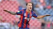 Adam Taggart named young footballer of the year - ABC News