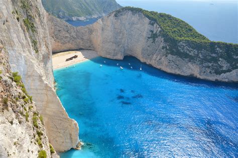 Blue Caves The Coast And Beaches Of Zakynthos Greece — Adventurous
